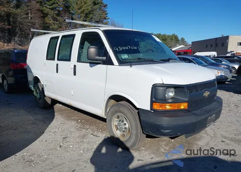 2015 Chevrolet Express 2500 Work Van from USA, damaged, VIN 1GCWGFCFXF1109786
